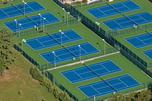 Especificaciones del revestimiento de cancha de tenis