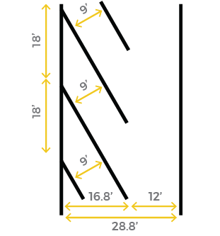 pintar lineas de estacionamiento