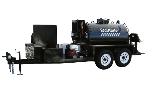 Sealcoat Spray System Trailer, Sealcoat Spray Equipment, Sealcoating Equipment, 750 Gallon SprayMaster Trailer, SealMaster