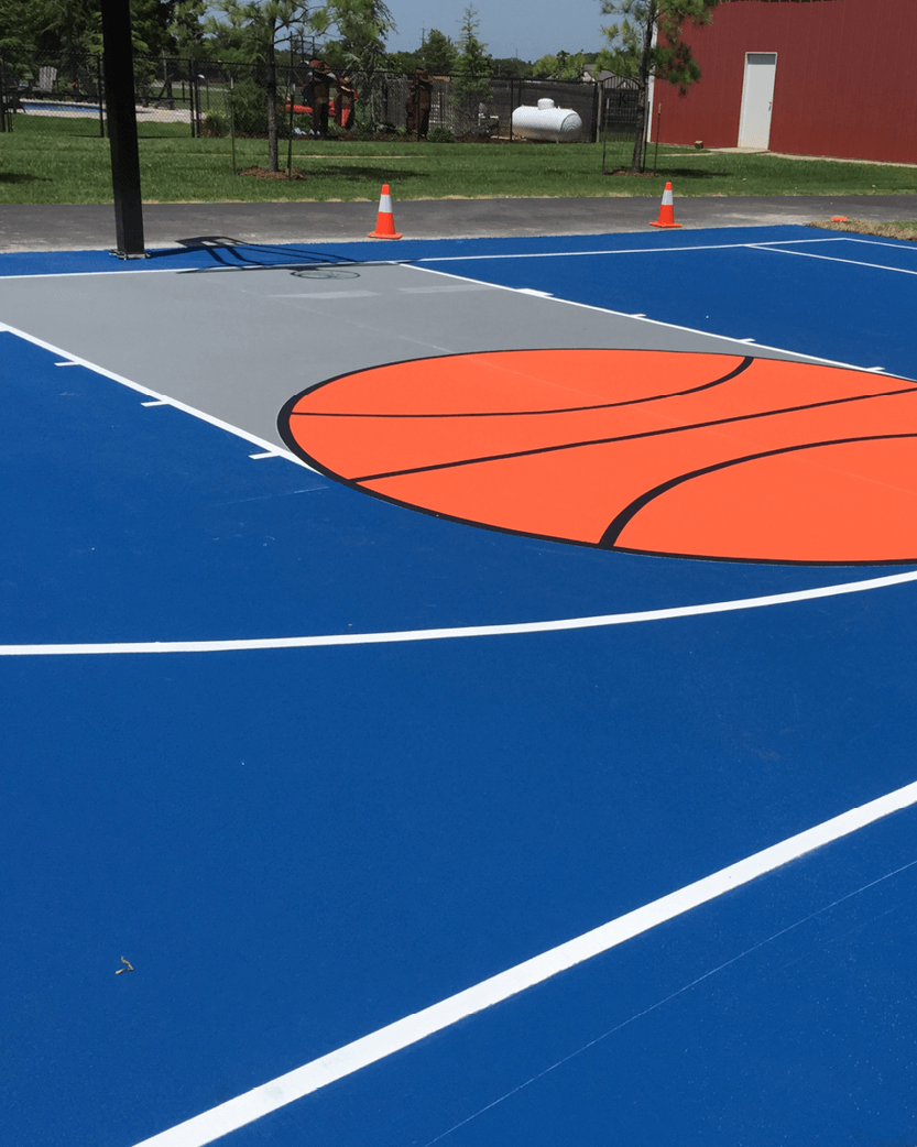 outdoor court paint