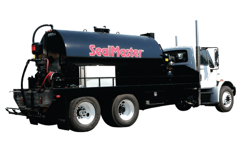 Sealcoat Spray System Tank Truck, Sealcoat Spray Equipment, Sealcoating Equipment, Truck Mounted SprayMaster Tank, SealMaster