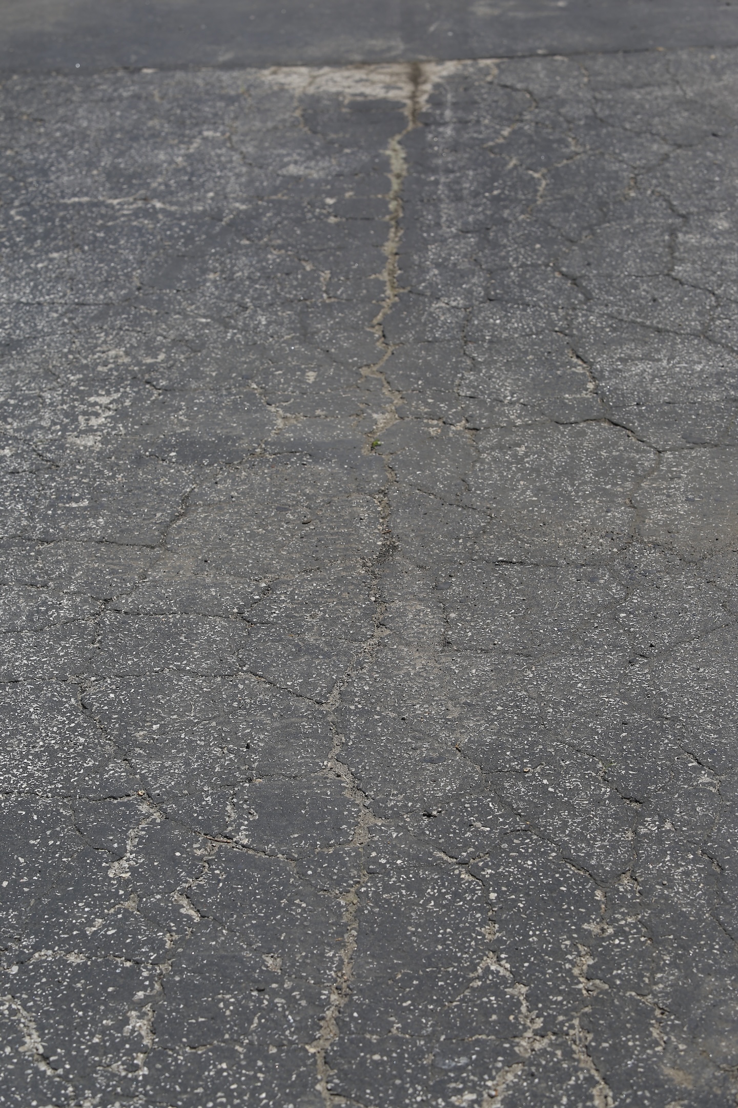 Distressed pavement Distressed pavement