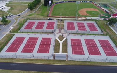 Radford University Courts Look and Play Like New