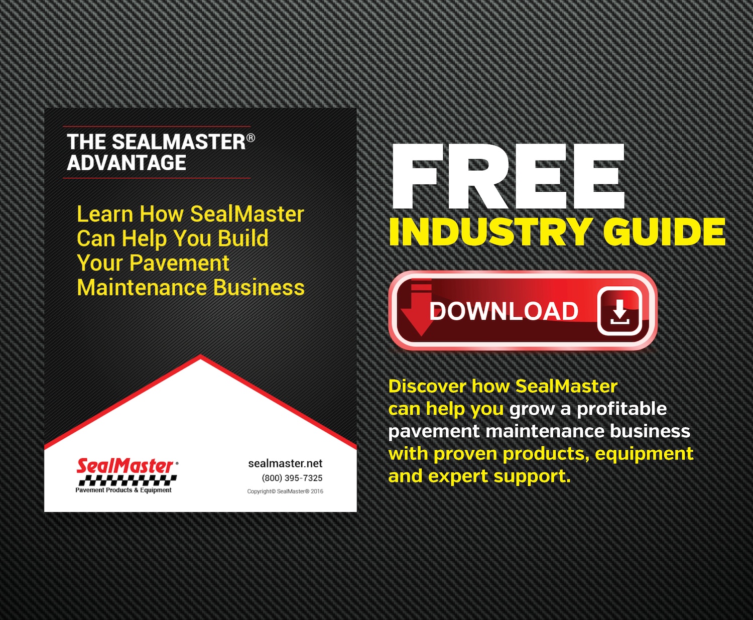 Learn How SealMaster Can Help You Build Your Pavement Maintenance Business