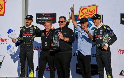 NO. 14 VASSER SULLIVAN LEXUS RETURNS TO VICTORY LANE