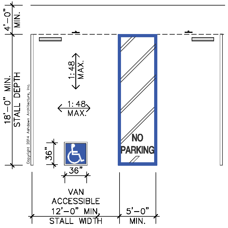 Standard Parking Slot Dimensions