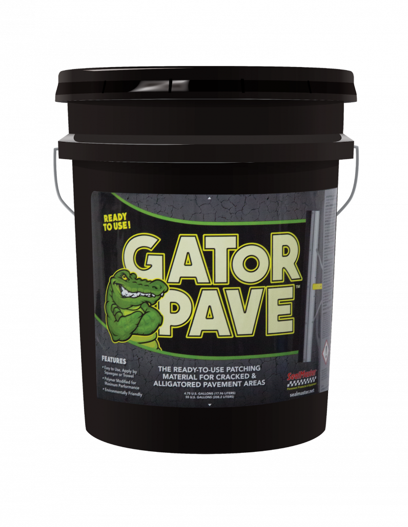 SealMaster Ready To Use GatorPace Patching Material for Cracked and Alligatored Pavement Areas pail