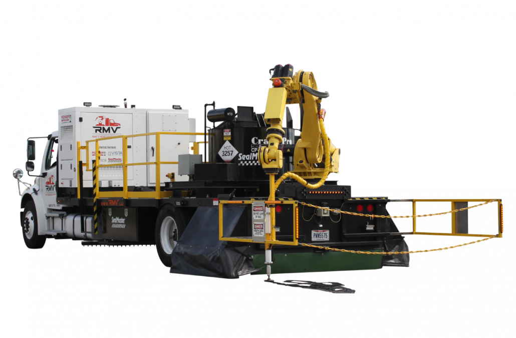 SealMaster to Place Award Winning Robotic Crack Sealing Equipment On World Stage at Conexpo
