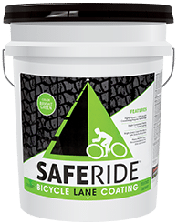 safe-ride-bike-lane-coating-pail Safe Ride Bicycle Lane Coating Pail