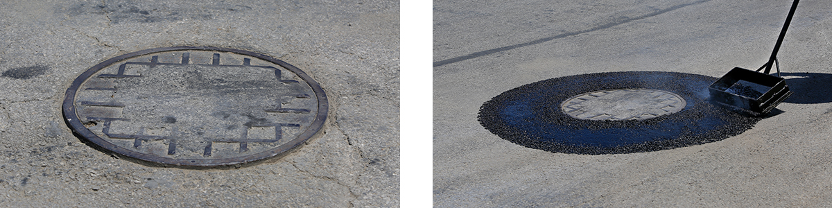 Manhole covers with Mastic Manhole covers with Mastic