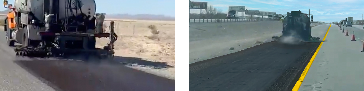 OptiPave Hard-Residue Surface Sealer Application in Santa Fe, NM