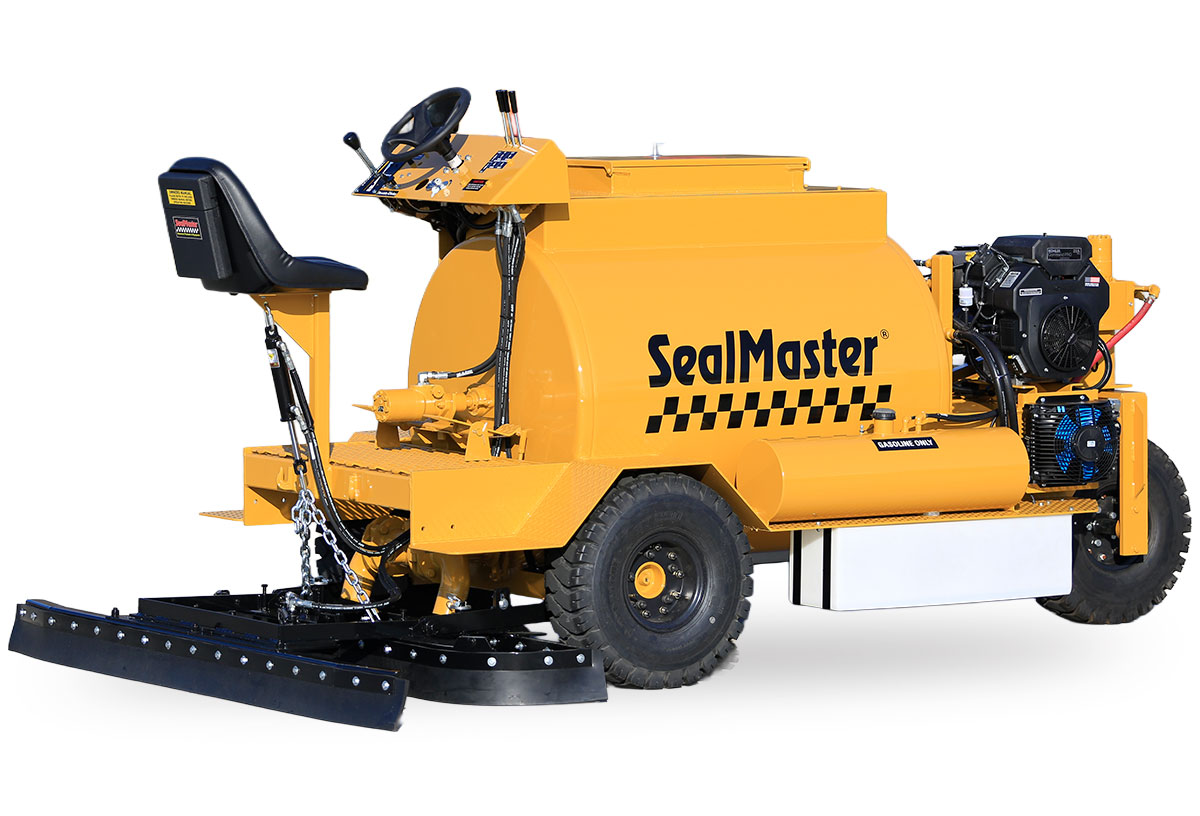 sp-300angle5 SealCoat spray System trailer, equipo de aerosol SealCoat, equipo de sealcoating, TR 575 SprayMaster trailer, SealMaster