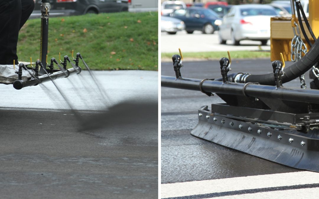 Spray or Squeegee: Which Pavement Sealer Application Method is Best?
