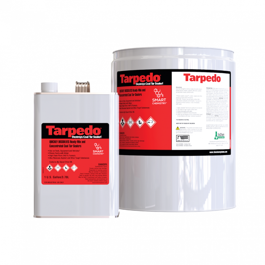 SealMaster Tarpedo Coal Tar Sealer Remover