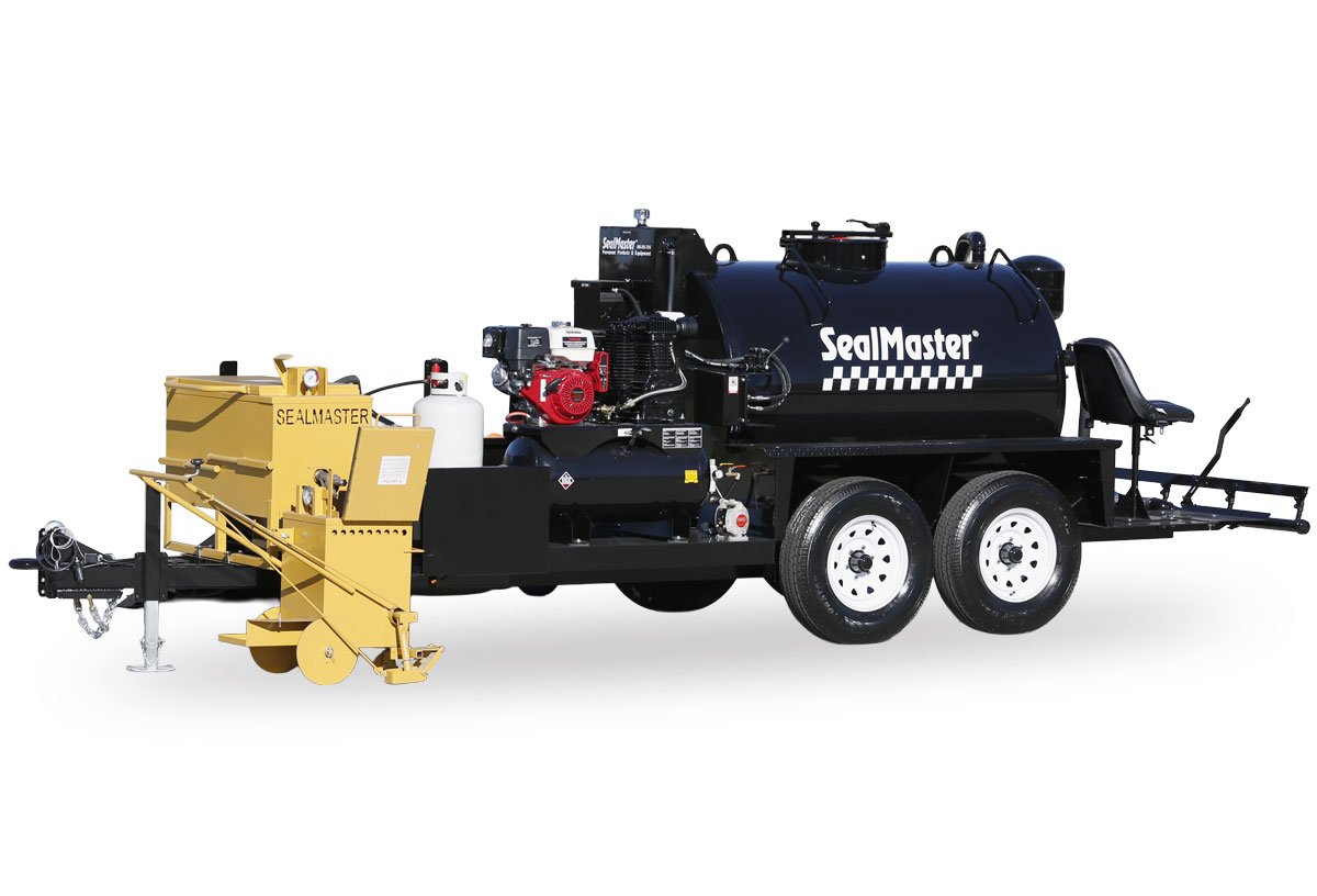 tr-575XD-angle8 SealCoat spray System trailer, equipo de aerosol SealCoat, equipo de sealcoating, TR 575 SprayMaster trailer, SealMaster